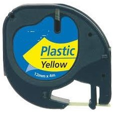 BK-Yellow 12mmX4m Plastica  Dymo 2000,LT100H,QX50S0721670